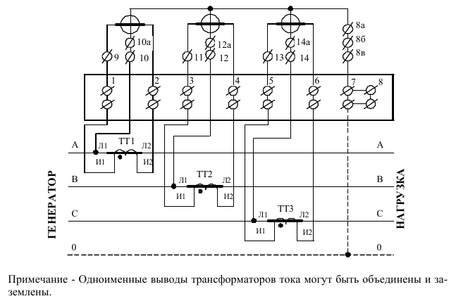 Схема подключения