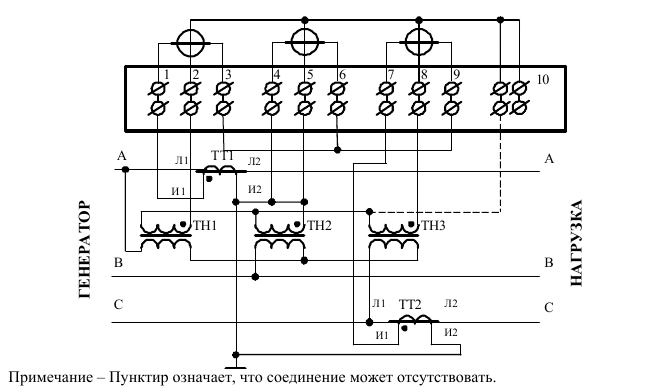 Схема подключения
